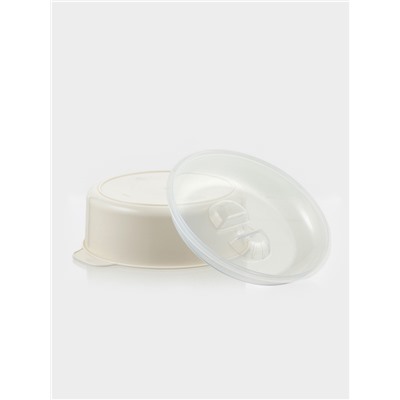 Кастрюля для СВЧ-печи Полимербыт, 2.1 л, пластик, МИКС