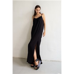 Сарафан длинный  TROPIC025/02/Черный