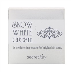 Secret Key, Snow White Cream, отбеливающий крем, 50 г
