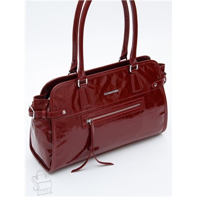 Сумка женская кожаная 8053Q wine red Polina&Eiterou  в Новосибирске