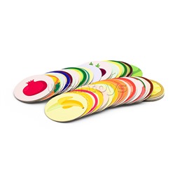 Магнитная игра "Найди пару" Фрукты овощи"