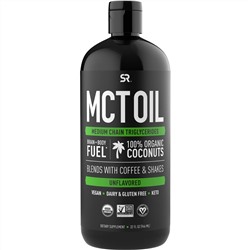 Sports Research, Масло MCT, без вкусовых добавок, 32 ж.унц. (946 мл)