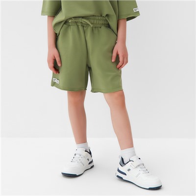 Шорты детские KAFTAN, размер 34 (122 - 128 см), хаки