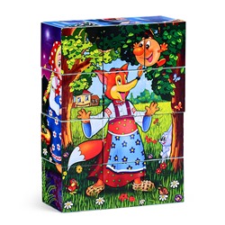 Кубики в картинках 25 "Русские сказки" (из 12-ти штук)