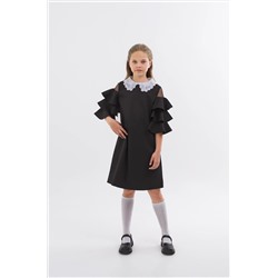 Школьное платье с добавлением вискозы для девочки Happyfox
