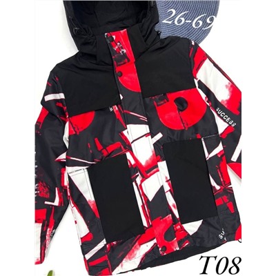 Куртка T08 красный