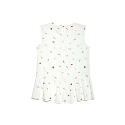 Блузка женская CONTE Ультрамодная блузка без рукавов с ярким принтом LBL 918