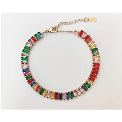 Браслет с цирконами