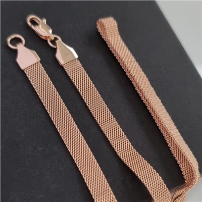 Цепочка на шею ювелирная бижутерия коллекция "Дубай" покрытие позолота, арт.213.925