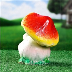 Садовая фигура из гипса «Гриб с лицом», 21×17×17 см