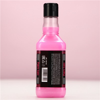 Подарочный набор косметики Party Lady, гель для душа виски 250 мл и бомбочки для ванны 4×40 г, Чистое счастье