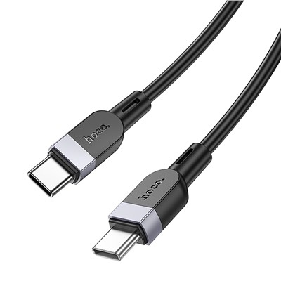 Кабель Type-C - Type-C Hoco X109 PD 60W 100см 3A  (black)