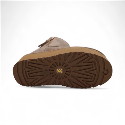 Угги из натуральной кожи R-60M бежевые