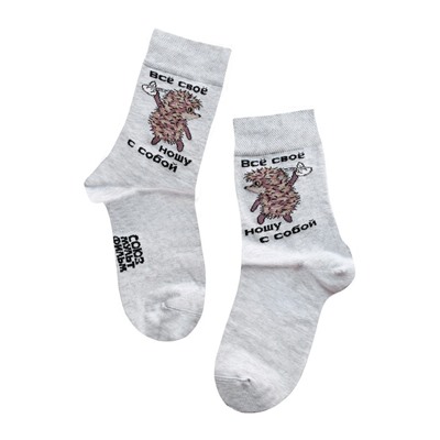 Классические БРЕСТСКИЕ НОСКИ МУЖСКИЕ 2155 СМФ "Ежик в тумане"