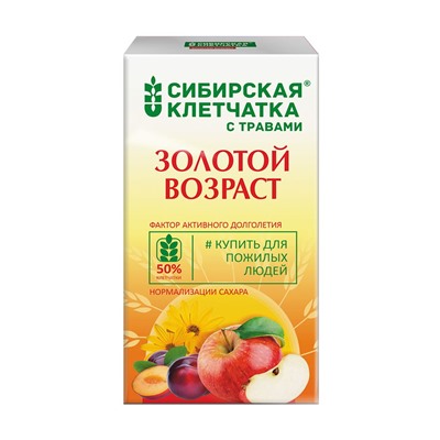 Золотой возраст Клетчатка Сибирская 150 гр.