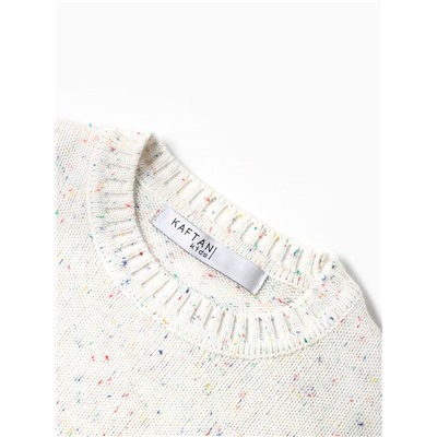 Джемпер детский KAFTAN, размер 32 (110-116 см), белый