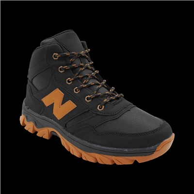 Ботинки на меху А690-3 черные