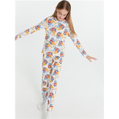 КОМПЛЕКТ ДЛЯ ДЕВОЧЕК (ДЖЕМПЕР, БРЮКИ) 567743