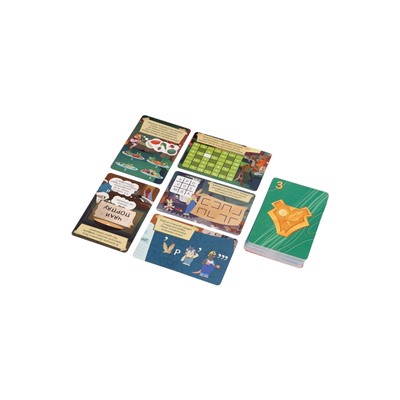 Карточная игра - квест «Барсукот. Очень зверский детектив. Секреты леса», с голосовым помощником, от 1 игрока, 6+