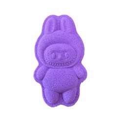 Бомбочка для ванн формовая, фиолетовая, 80 г