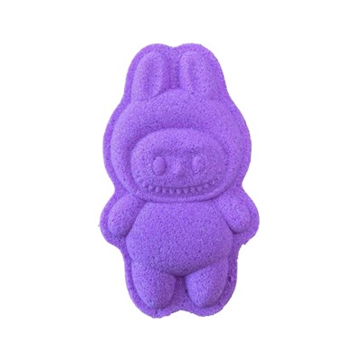 Бомбочка для ванн формовая, фиолетовая, 80 г