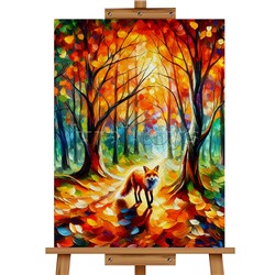 Набор для рисования MKR4030-40 "Картина по номерам 30х40 см. Осень"