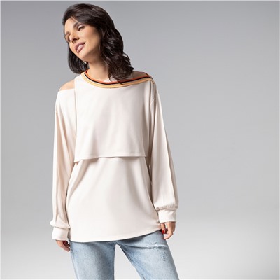 Лонгслив многослойный, Преданная стилю (2 в 1)