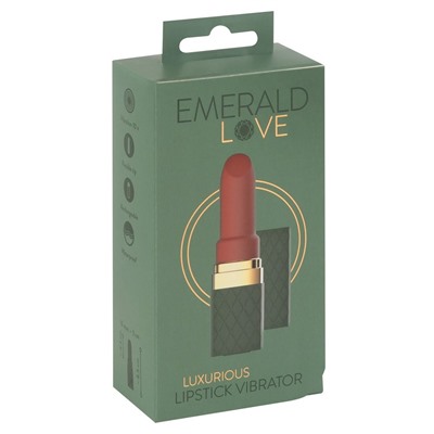 Зеленый вибратор-помада Luxurious Lipstick Vibrator