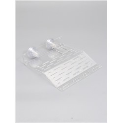 Мостик для черепах большой, 21.5×17.5×4 см, на присосках