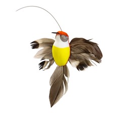 Штекер летающий «Птичка», на солнечной батарее, МИКС