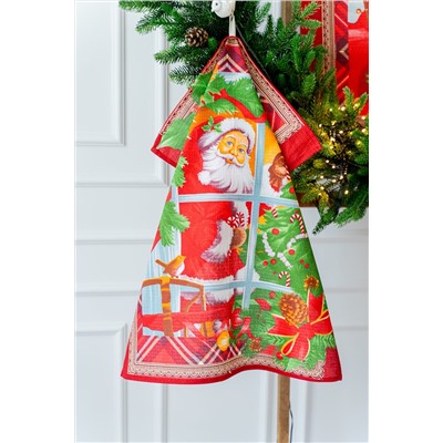 Полотенце кухонное Новогодние открытки НАТАЛИ, 927161