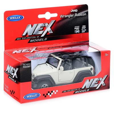 Модель машины 1:34-39 Jeep Wrangler Rubicon