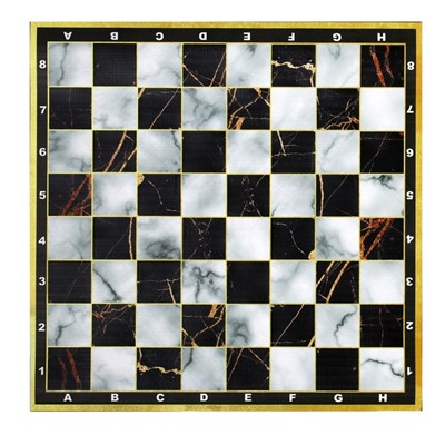 Шашки, настольная игра «Мрамор», поле винил, 30×30 см, 24 шт., d=3 см, h=0.9 см, в тубусе