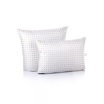 Подушка высокая Тихий Час Пуховые, размер 50×70 см, тик