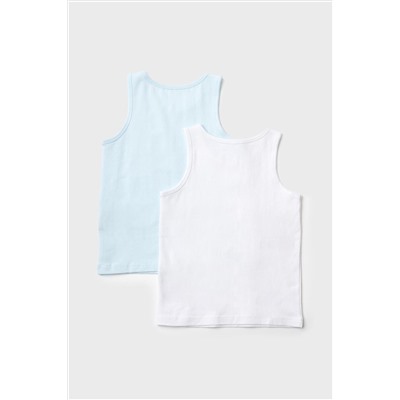 Майка трикотажная для мальчиков, 2 шт в комплекте PLAYTODAY, 1241554
