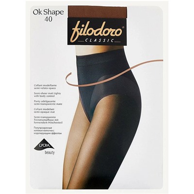 Колготки Filodoro Ok Shape 40 den (cappuccio, 4)