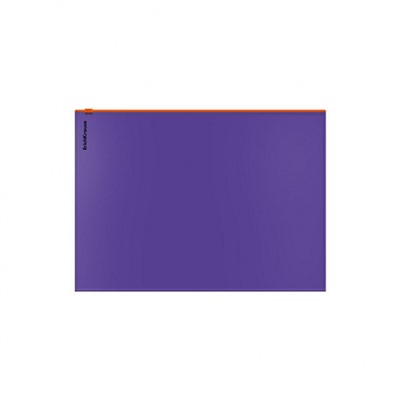 Папка на гибкой молнии А4 55204 "Карибский бархат" непрозрачная ассорти ErichKrause