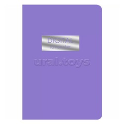 Блокнот 48л. "Digital" клетка, скрепка, А5