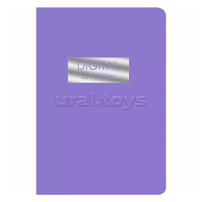 Блокнот 48л. "Digital" клетка, скрепка, А5