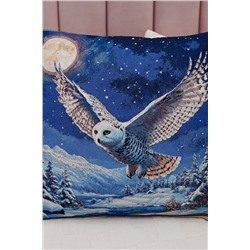 Наволочка декоративная 50х50 Сова в ночи НАТАЛИ, 1133018