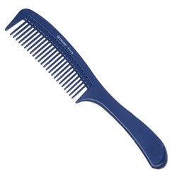 Dewal Beauty Гребень для волос с ручкой DBS6810, синий, 22 см 8684