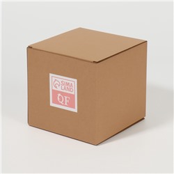 Органайзер для хранения, 1 секция, с крышкой, d=10×12.5 см, прозрачный