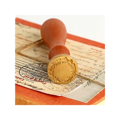 Сургучная печать «Венок», 12.5×4×4 см