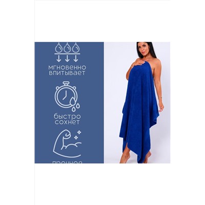 Полотенце банное махровое Софатекс 100х180 для ванны и душа НАТАЛИ, 1019141