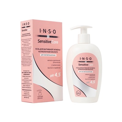 Гель для интимной гигиены INSO Sensitive Care, 250 мл