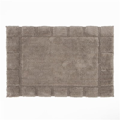 Коврик для ванной «Этель» Classic, 50×80 см, 70% хлопок, 30% полиэстер,1600 г/м², шоколадный
