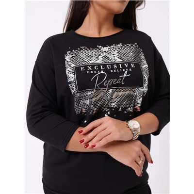 Джемпер "Мирта" (Чёрный)