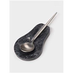 Подставка под ложку Magistro Marble, мрамор, чёрная