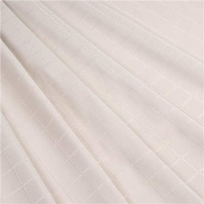 Штора для ванной «Софт Мист», с люверсами, 180×180 см, полиэстер, бежевая