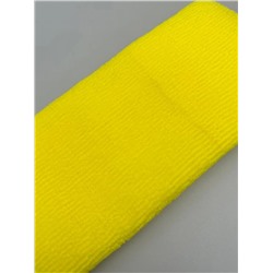 Bath Towel Мочалка-полотенце для душа с пилинг-эффектом / Nylon Long Exfoliating Towel, жесткая, желтый 28178
